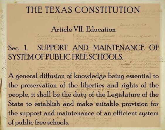 Public education as guaranteed by the Texas Constitution is under assault by ‘constitutionalists’ who are constitutionalists til donors come calling.
This assault seems to be behind a lot of these #txlege retirements by good Republicans, their hill to fight &amp; bravely die on… 1/2