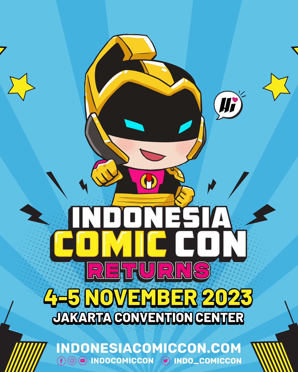 ARE YOU READY???!!! 🗓️ 4-5 November 2023 📍 Jakart Convention Center #indocomiccon