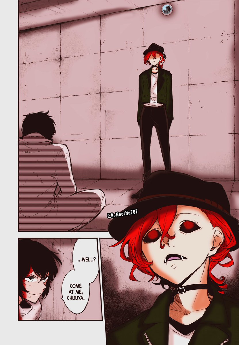 NoorNa707's tweet photo. Ch 109 is really full of beautiful pictures 🔥
My new coloring for our Angel Vampire Chuuya ><❤
#BSD109 #bsdtwt #BSD #bsdchapter109 #Dazai #Chuuya #中原中也 #太宰治 #文豪ストレイドッグス #soukoku #ssk #chuuyanakahara #anime #manga #mycoloring https://t.co/qH0M27t6dx