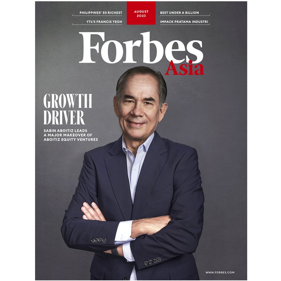 PSAC_PH's tweet photo. Look! Sabin Aboitiz, our PSAC Lead Convenor, is on this month's cover of Forbes Asia.

Read more, https://t.co/YWYE3pIo8R https://t.co/NB1F7W5Mpm