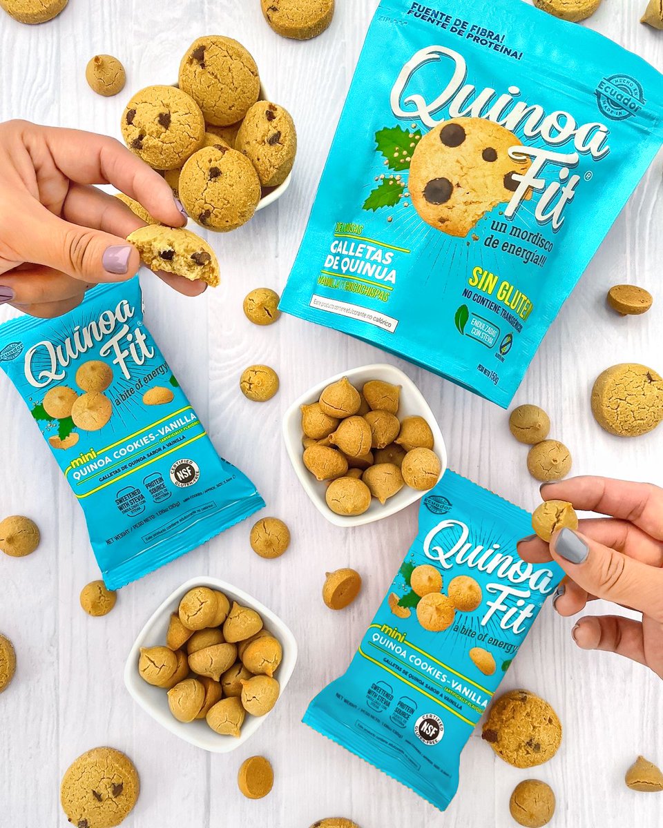 QuinoaFit's tweet photo. Quinoa Fit! Galletas realmente de quinoa. Libre de gluten. https://t.co/EVZWjWvPje