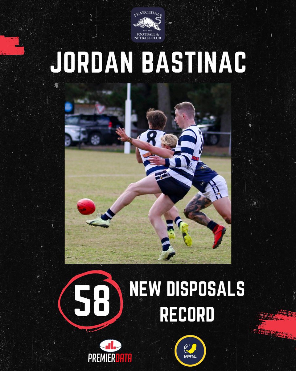 premierdata_'s tweet photo. An all-time Premier Data record for most disposals in a match 👑

📷: Doug Farr

#AFL #LocalFooty https://t.co/tKeWqAAz0I