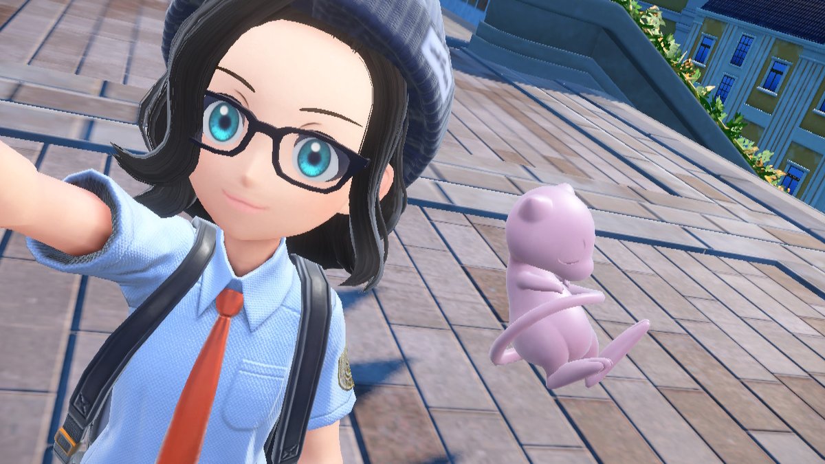 LuxyPlayer's tweet photo. #PokemonScarletViolet #NintendoSwitch ya tengo a mi baby y ustedes? #MiPropioMew   <3 https://t.co/zmelD6Wce6