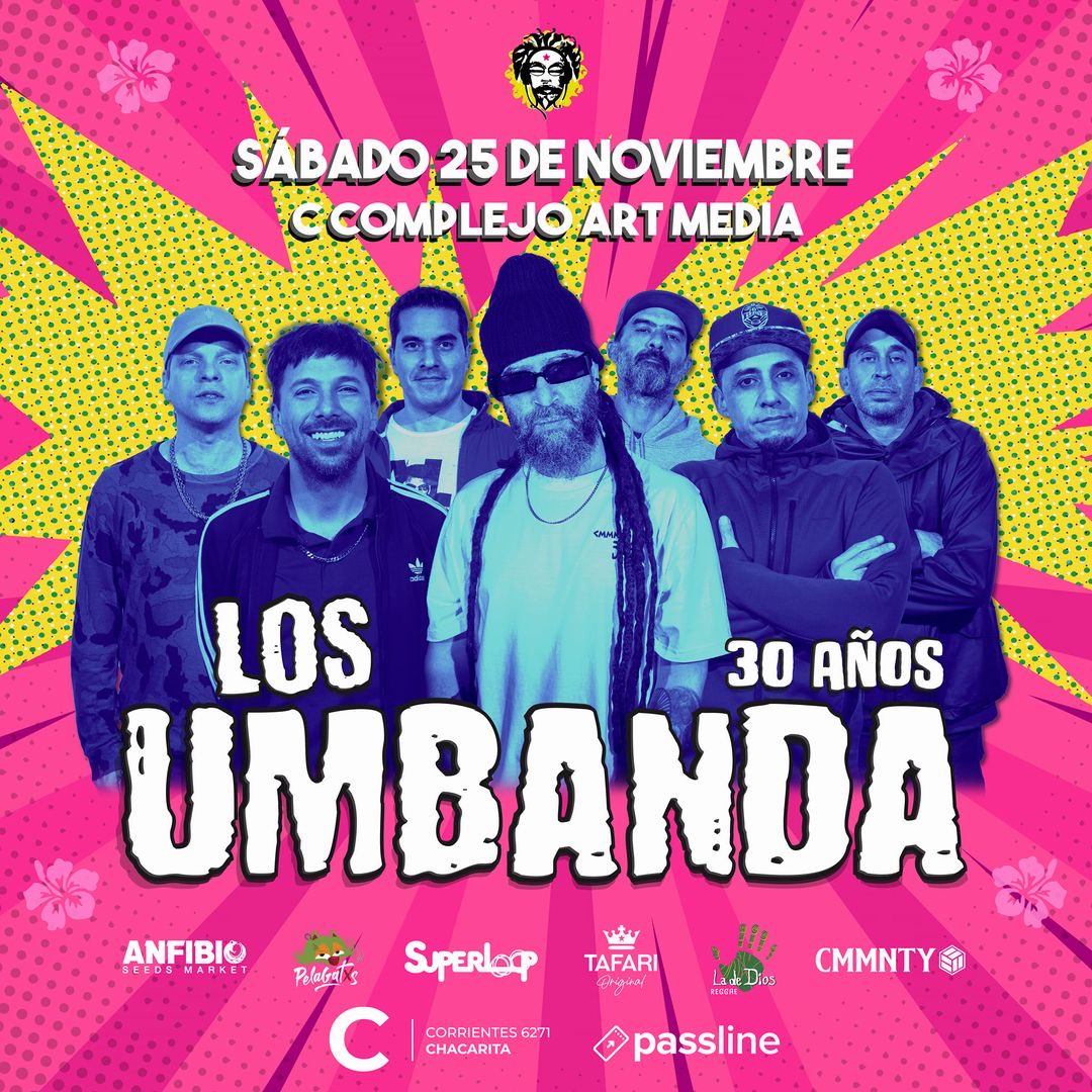 VjXhango's tweet photo. Se viene la Machine #losumbanda30años https://t.co/4ei0OGQcWH