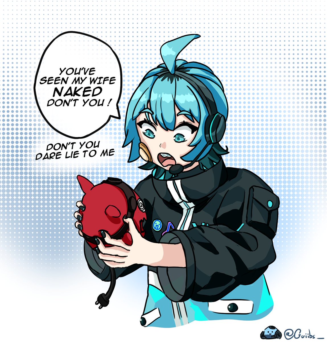 Guiibs_'s tweet photo. RAMbit is in big troubles 😳
#AurArtwork #AkarInk https://t.co/1r9u3gQjiE