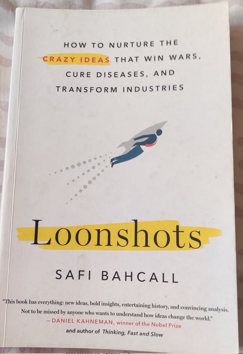 What i am re-reading this #worldbookday <a href="/SafiBahcall/">Safi Bahcall</a>
