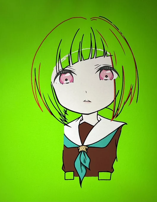 おはようございます 今朝はここまで、それでは出勤します!! 右腕が痛むので少しずつしか進みませんが頑張ってます(笑)