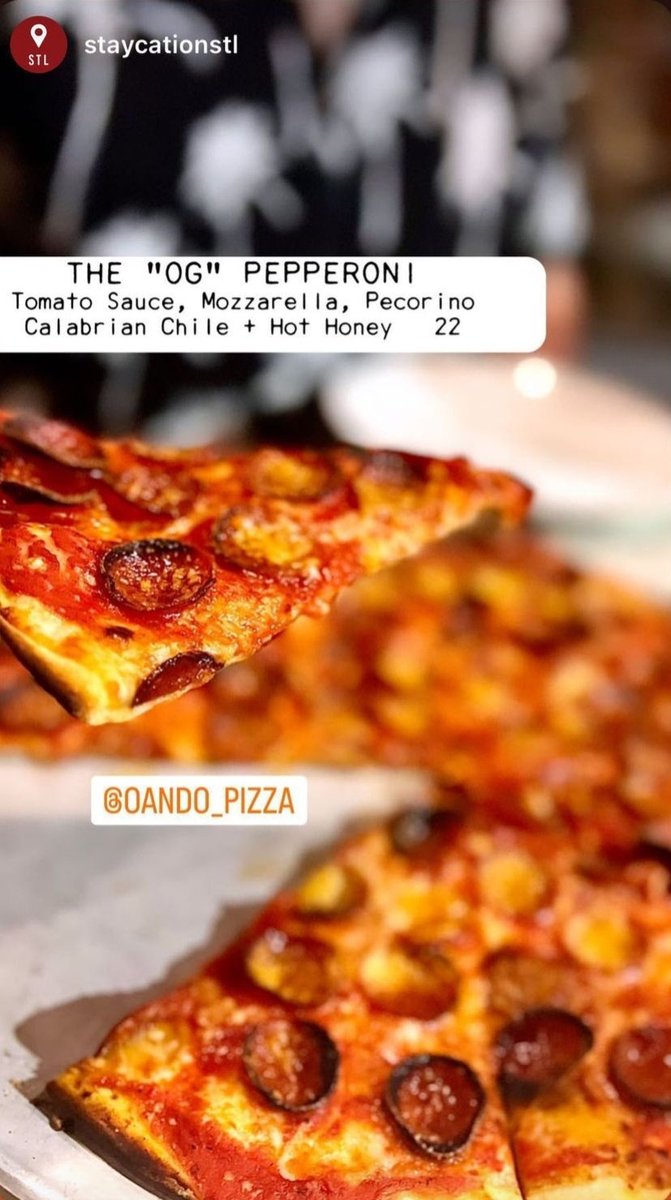The OG Pepperoni Pizza at O+O Pizza #morethanpizza