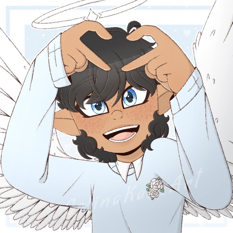 celina_kat's tweet photo. My angel son Robyn. He’s so cute and I want to squish him!
#oc #originalcharacter #art #ArtistOnTwitter #artists #ocart https://t.co/6FmsN7FlFG