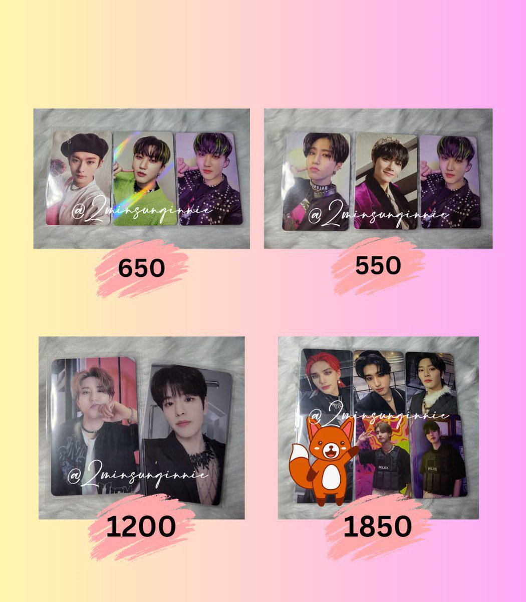 GGcollects_'s tweet photo. WTS LFB PH SKZ

Random Stray Kids photocards
- strictly sold as set
- can look for kahati but will ship to one buyer
- reply / dm to claim 

🖇️ oddinary pc maxident pcs withdrama makestar ld soundwave offline bench pola mmt venom jewel case papercase https://t.co/35Ru2kGPzX
