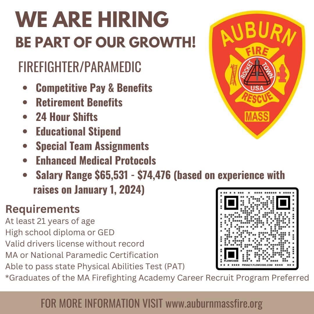 Deadline to apply is August 16th at 4:00 p.m. Mileage requirement has been removed. Follow link for more details. 

auburnguide.com/Jobs.aspx?Uniq…