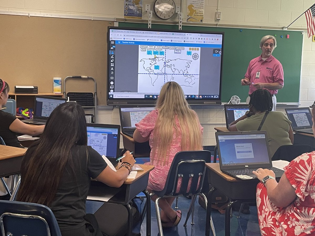 Our team had a wonderful day with NNPS new teachers! Teachers learned about Synergy, Canvas, interactive boards, &amp; had choice in their topics for the afternoon “tech tasting!” 

Welcome to all new-to-NNPS teachers! We are here to support you &amp; can’t wait to collaborate with you!