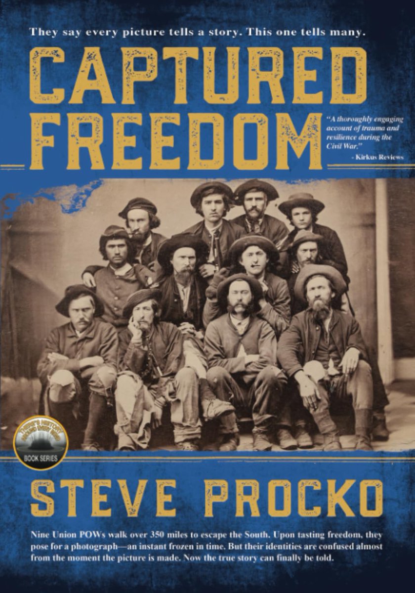 BOOKNOTES: "Captured Freedom: The Epic True Civil War Story of Union POW Officers Escaping from a Southern Prison" cwba.blogspot.com/2023/08/bookno…