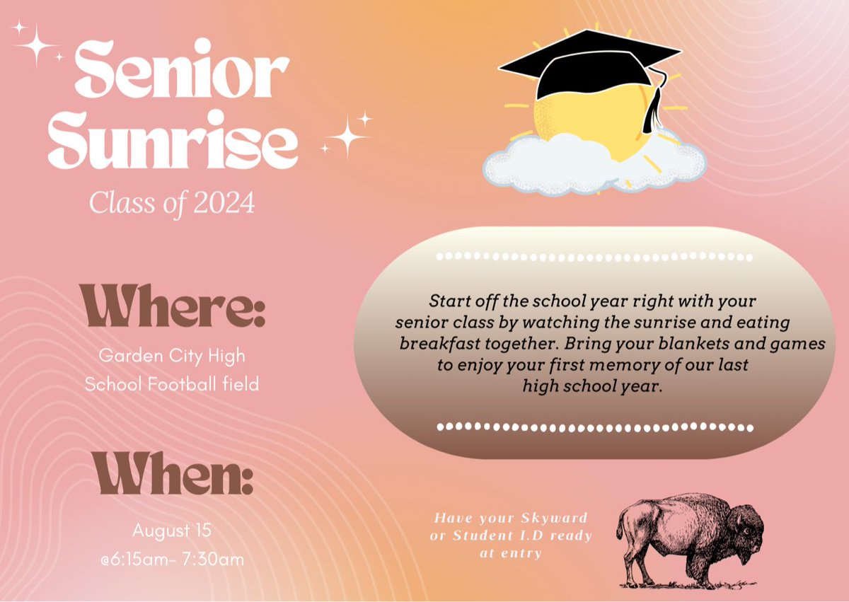Seniors, if you’re interested in being a part of Senior Surprise.. sign up at the link below! 

docs.google.com/document/d/1-6…