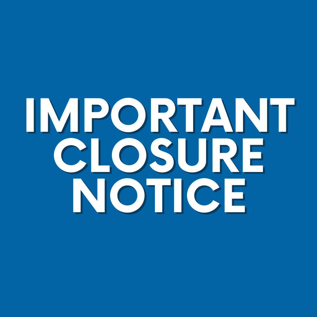 ❗Important Notice❗

Our Fort St. John campus will be closed tomorrow, Aug. 10th, due to a water shut-off by the City of Fort St. John as they work on water line repairs. Regular hours will resume on Friday Aug. 11th. 

#nrnlights #nrnlightscollege #northernlightscollege #nlc