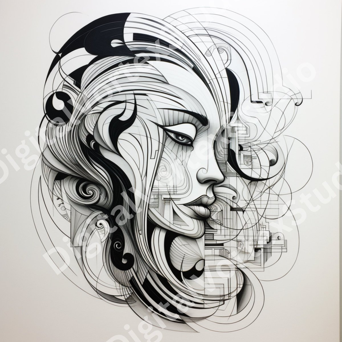 DigitalvortexS's tweet photo. Dive into emotions with “Intricate Expressions: Abstract Face Symphony" 🎨 Unlock the beauty of emotions through art. Elevate your space with art that sparks intrigue. Explore now on Etsy! Link in bio. #etsy #etsyshop #lineart #linedrawing #abstractart #abstractwallpaintings https://t.co/OXZ316WNng