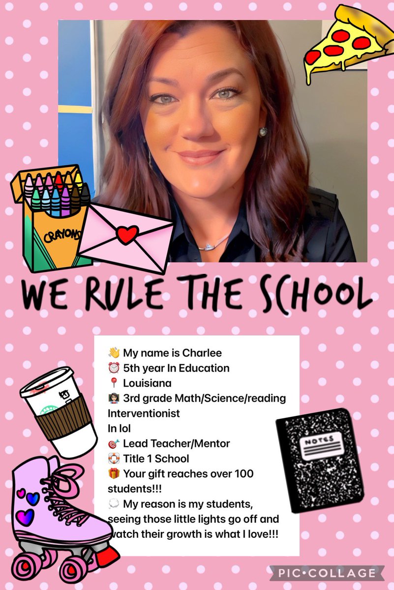 Alright y’all!!! We made on of my post have 18,000 impressions… we gotta beat that!!!!! Teachers drop your lists!!!! Tell me when y’all start school!!!! We started Monday!!

amazon.com/hz/wishlist/ls…

#cyanboujee  #JailerFDFS  #LoveMeAgainbyV 

<a href="/taylorswift13/">Taylor Swift</a>  can you please share