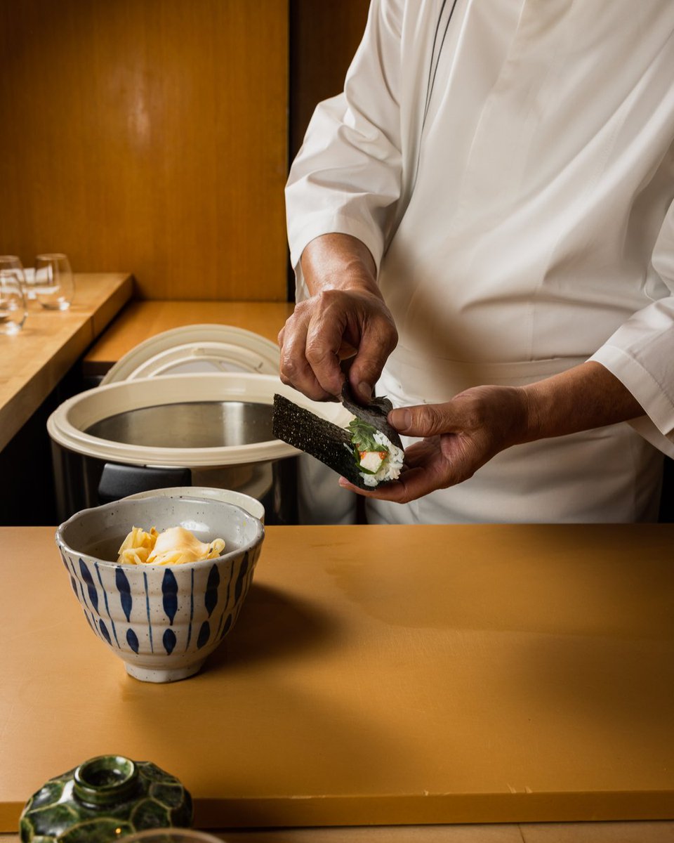 Yamaimo Ume Shiso Hand Roll #NozawaBar