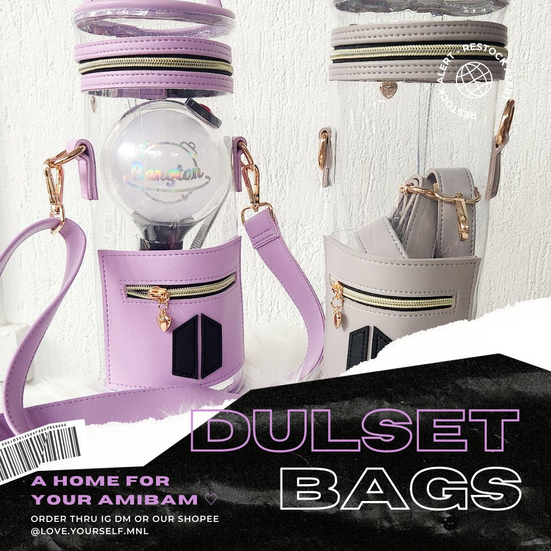 SUGA_PH's tweet photo. ✌👌 DulSet ARMY BOMB MOTS SE Bag - restocked both colors!!!!
The perfect home for your amibam °•☆
Made in Marikina!!
Designed by me thru LYMNL ~
Order here: https://t.co/RuOOWqcQsq
#bts #btsmerch #btsmerchph #dulset #ot7 #lightstickbag https://t.co/VpzXTmM5UW
