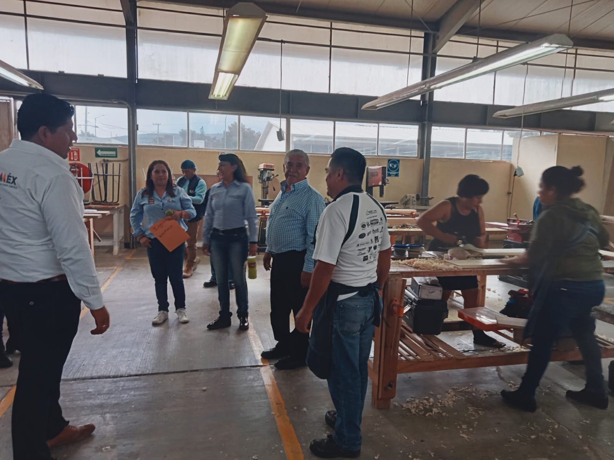 icathi's tweet photo. Visitantes de la Escuela de Artes y Oficios #Edayo #Axapusco, del Instituto de Capacitación y Adiestramiento para el Trabajo Industrial #ICATI realizaron un recorrido por el Icathi Plantel Mineral de la Reforma #ICATHICercaDeTi #ICATHISeTransforma #PrimeroElPueblo https://t.co/2W4mVgYQTY