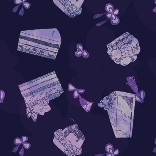 「誰もいない 紫」のTwitter画像/イラスト(新着)｜5ページ目