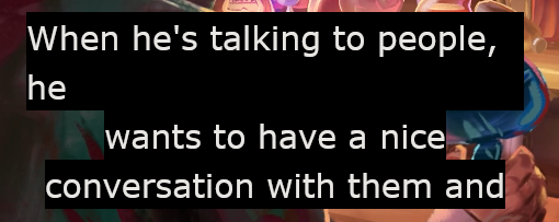 marypunny's tweet image. I've talked before how occasionally CR has quality slip for captions but the #Midst marathon @CriticalRole is doing is disappointing: dropped letters, inaccurate dialog, no dialog indicators, etc.

It's odd that the Youtube video caps. seem fine, so Twitch being weird is... weird