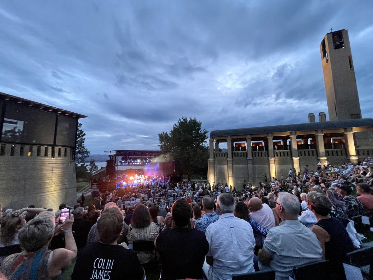 A huge thank you to Anthony and all the staff at Mission Hill Winery for your incredible hospitality. The crowd was rocking right from the start which made for such a memorable night. Definitely one of the most beautiful venues I've ever played. Thank you to all who came out!