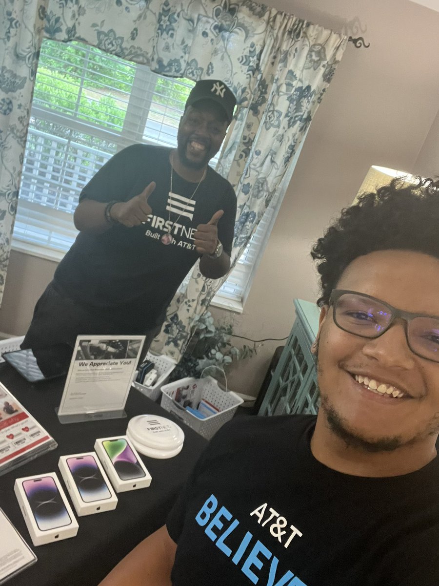 Another great Nursing Home First Net event in the books‼️
Ended the day with 14 Activations and still a few leads to close in the coming days🔥💪🏾
<a href="/Mr_Feliciano20/">Erik Feliciano</a> <a href="/404girl/">Betsy Francis</a> <a href="/natashamichael_/">NM</a> <a href="/att_YoungH/">Herb Young</a> @MASMakeItMatter <a href="/FirstNet/">FirstNet, Built with AT&T</a>