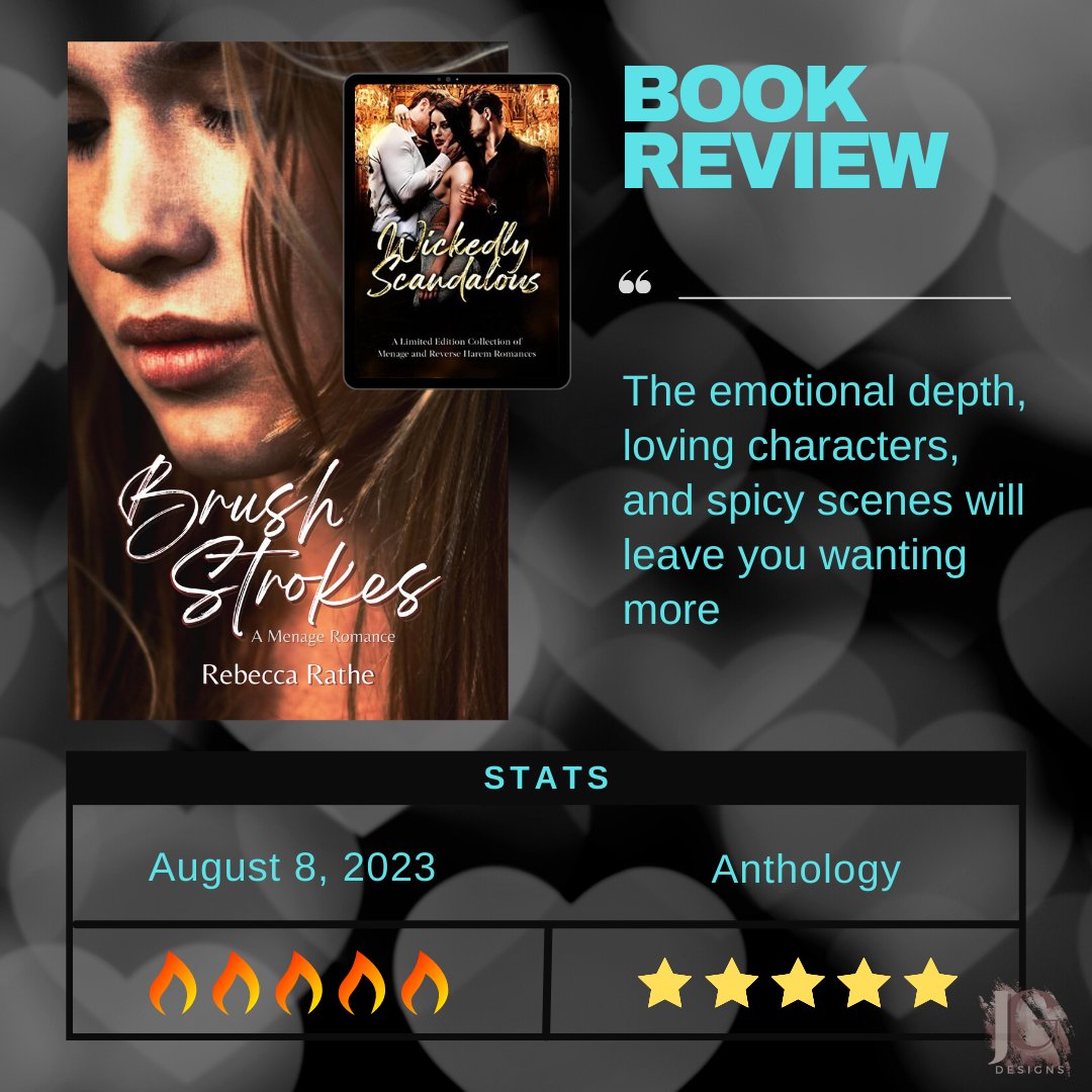 readswithcoffee's tweet photo. 💋 Brush Strokes 💋 by @rebeccarathe part of the Wickedly Scandalous Anthology.

Order now:  https://t.co/WVciiJSmqC
@DarcyBennettPA 

#rebeccarathe #romancereads #whychooseromance #romanceanthology #menageromance #smuttyreads #spicybooks #steamysmut #rh #menageromanceanthology https://t.co/qXjUp3rw81