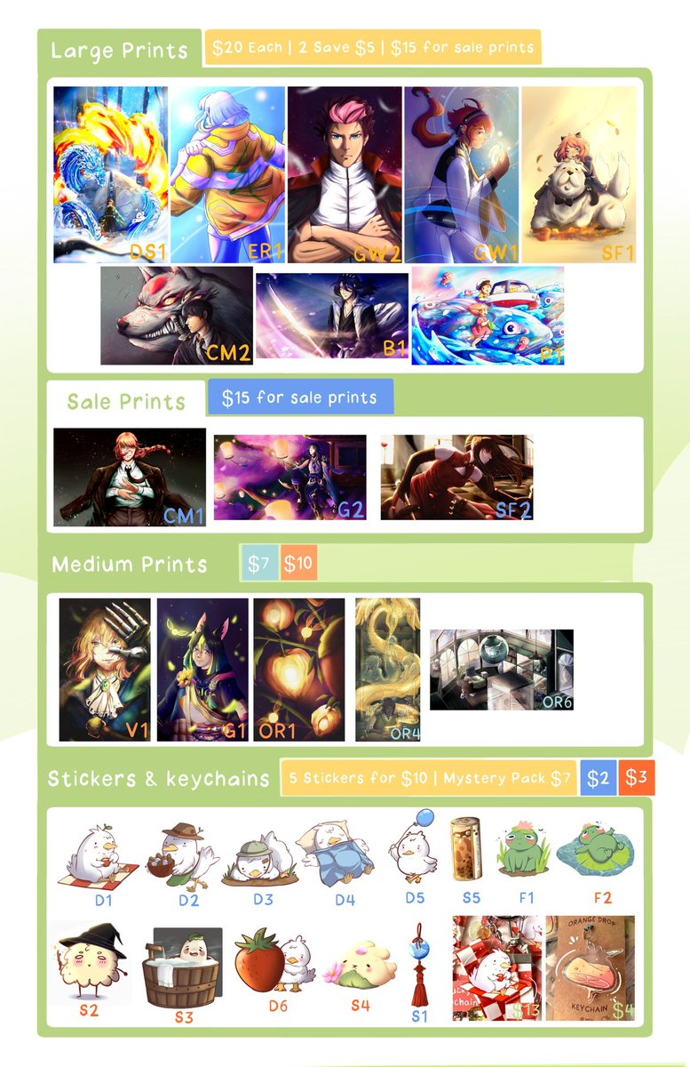 S0L_LA's tweet photo. It’s crazy how soon it is. I’ll be at Montreal Otakuthon from Aug 11-13  booth P578. Catalogue is below. #Otakuthon #animeconvention https://t.co/9pGKZmP05U