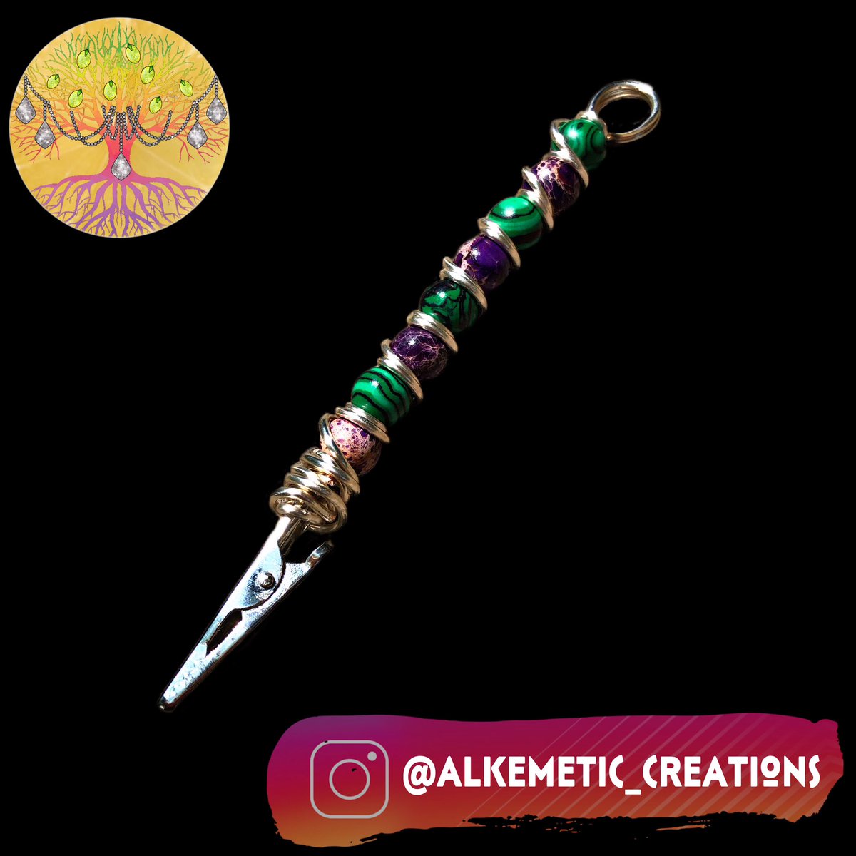 angie_chacha's tweet photo. Reconstituted Malachite & Purple Imperial Jasper Blunt Clip. DM to purchase.
#reconstitutedmalachite #malachite #purpleimperialjasper #imperialjasper #jasper #bluntclips #roachclips #cannabiscommunity #highlife #marijuana #marijuanalover #weed #dontburnyournails #prettypothead https://t.co/i0pczr7j5g