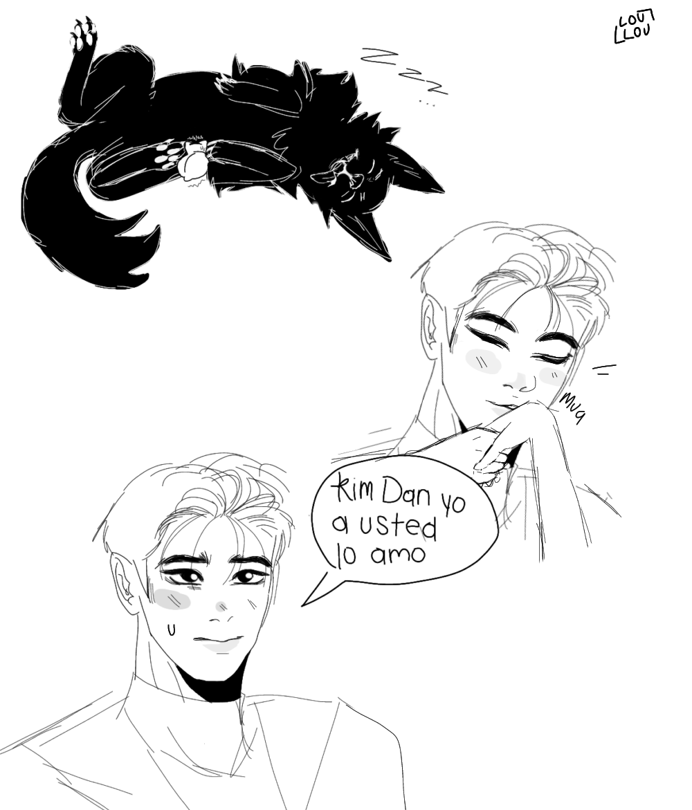 es_loulou's tweet photo. Dibujé a Jaekyung siendo amoroso y confesando su amor, ojalá algún día sea real

#Jinxmanhwa https://t.co/07C6fv1FAZ