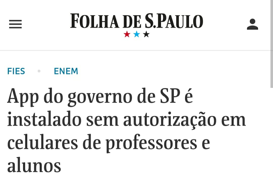 Tarcísio e Feder atacam novamente... 
Violaram sem pudor a privacidade de professores e alunos da rede pública. E agora dizem que foi um erro.

Vale lembrar que quando Feder foi Secretario de Educação no Paraná, coincidentemente já tinha cometido o mesmo "erro". 🤔