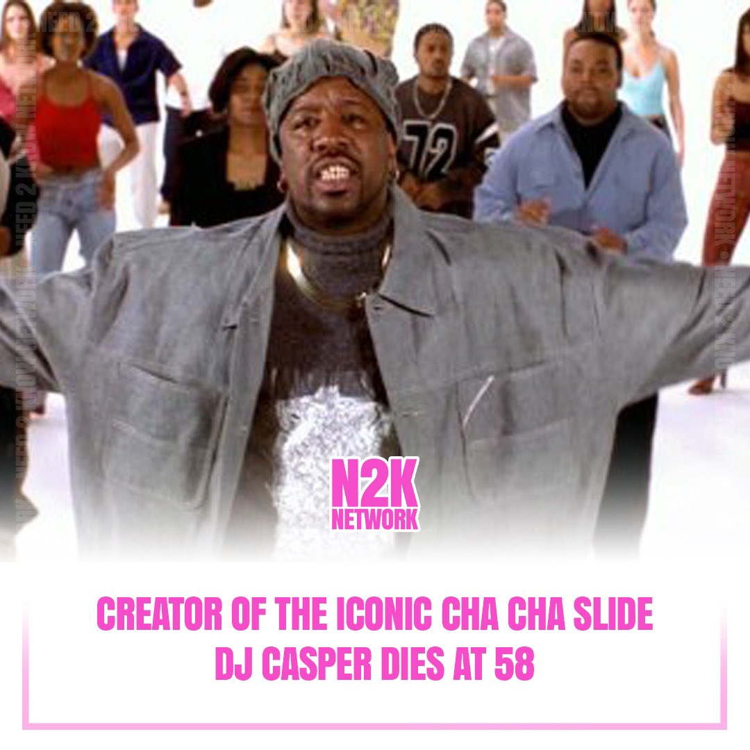 Need2KnowNET's tweet photo. The man that moved a nation.  Chicago native DJ Casper has lost his battle to cancer at age 58. 

"Anybody that's going through cancer, know that you have cancer and cancer does not have you, so, keep on doing the 'Cha Cha Slide.'" - DJ Casper https://t.co/5Xprg1LujQ
