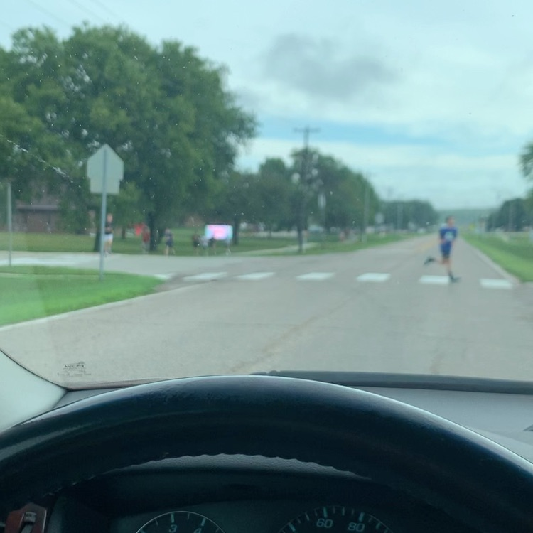 SBL_Supt's tweet photo. I caught MS cross country out for a run this morning https://t.co/iViFhGJ4LR