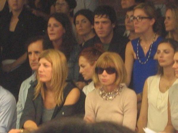 _kaleidascope's tweet image. This pic is from a Alexander Wang Fashion Show I attended and backstage in NYC; And Anna Wintour thee Editor &amp;amp; Chief of Vogue was sitting across from me OMG 😳 🌹 
@voguemagazine @VogueRunway 
#Vogue #TheSeptemberIssue #AnnaWintour #Catwalk