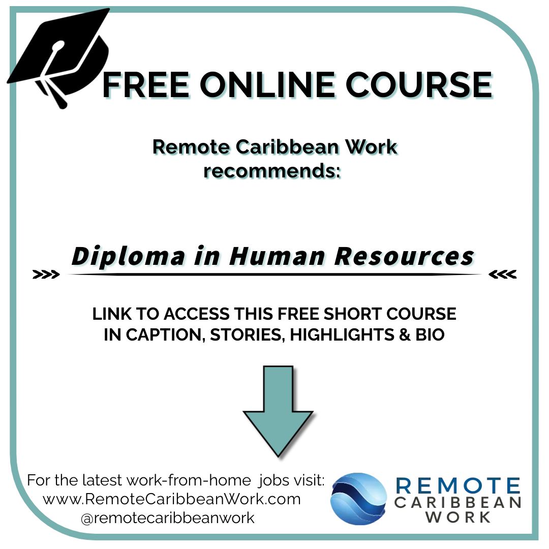 CaribbeanRemote's tweet photo. π Looking for remote HR skills? Explore Alison's free online HR courses! Link to enroll - https://t.co/XBZaVKBIF4
Earn certifications for your resume. Embrace remote learning, find your course, and enroll now!
#RemoteCaribbeanWork #HRcourse https://t.co/gFNbqJetiS