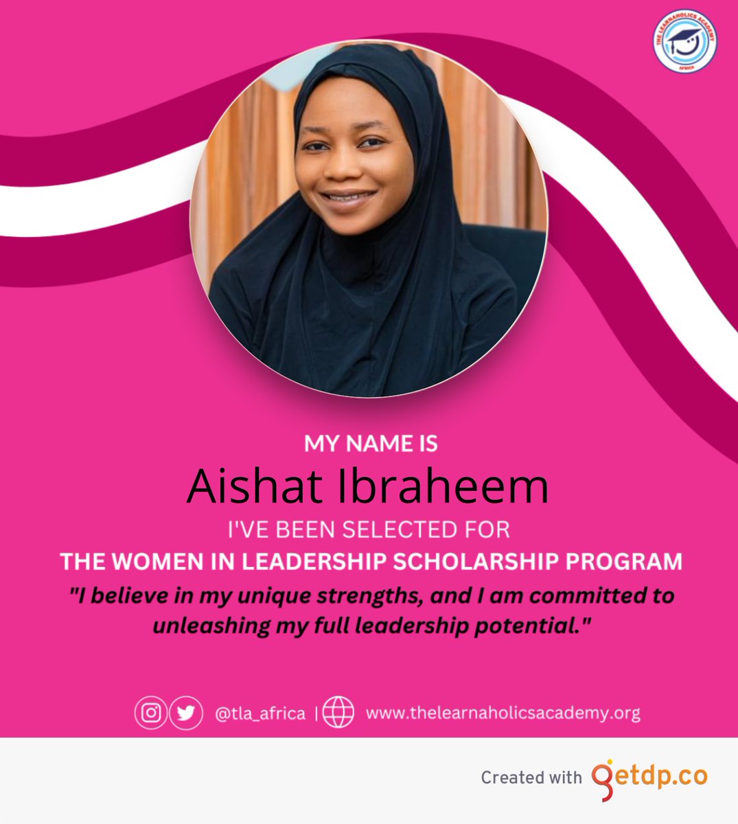 AaEeSha_1's tweet photo. "I believe in my unique strengths, and I am committed to unleashing my full leadership potentials."
This quote perfectly encapsulates the mindset I am bringing into this journey.
#WomenInLeadership #UnleashYourPotential #EmpoweredWomen
#tlawomeninleadership https://t.co/41M6YPwGMW