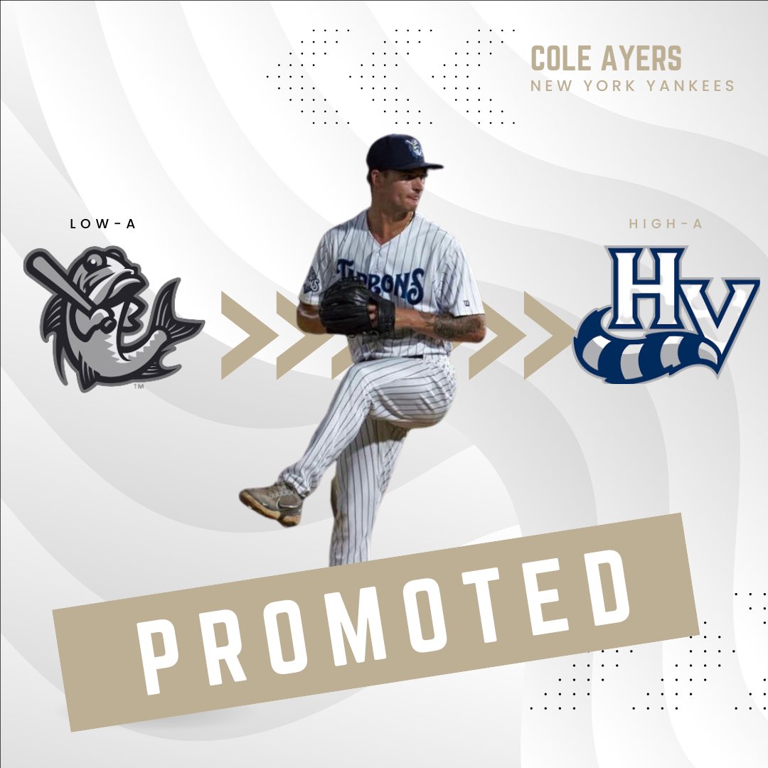 PSI Sports Management, Inc (@psisports) on Twitter photo Congratulations to <a href="/_coleayers14/">Cole Ayers</a> on being promoted to High-A Hudson Valley! Cole heads to Hudson Valley after recording 4 saves and 64 K’s over 46.1 IP in Low-A! #PSIFamily Congratulations to <a href="/_coleayers14/">Cole Ayers</a> on being promoted to High-A Hudson Valley! Cole heads to Hudson Valley after recording 4 saves and 64 K’s over 46.1 IP in Low-A! #PSIFamily