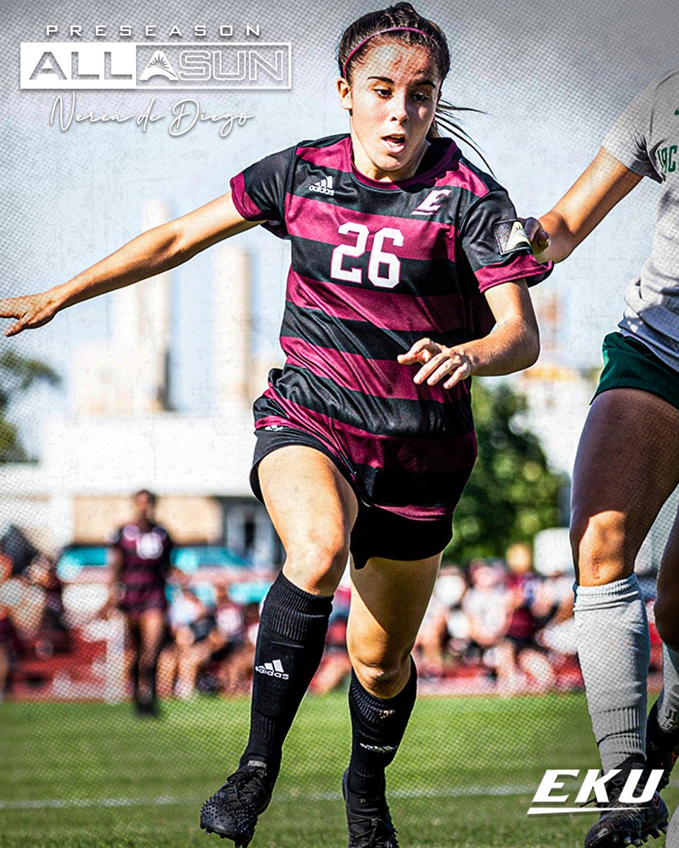 ASUN_Soccer's tweet photo. 𝟐𝟎𝟐𝟑 #ASUNWSOC 𝐏𝐫𝐞𝐬𝐞𝐚𝐬𝐨𝐧 𝐀𝐥𝐥-𝐀𝐒𝐔𝐍- 𝐍𝐞𝐫𝐞𝐚 𝐝𝐞 𝐃𝐢𝐞𝐠𝐨, @EKU_Soccer 

#ASUNBuilt | #GoBigE https://t.co/WkegGaM5KL
