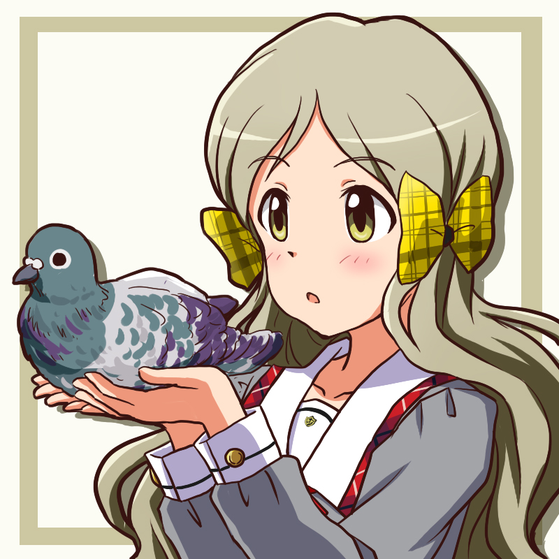 櫻木真乃 「今日はハトの日」|ゆいれそのイラスト