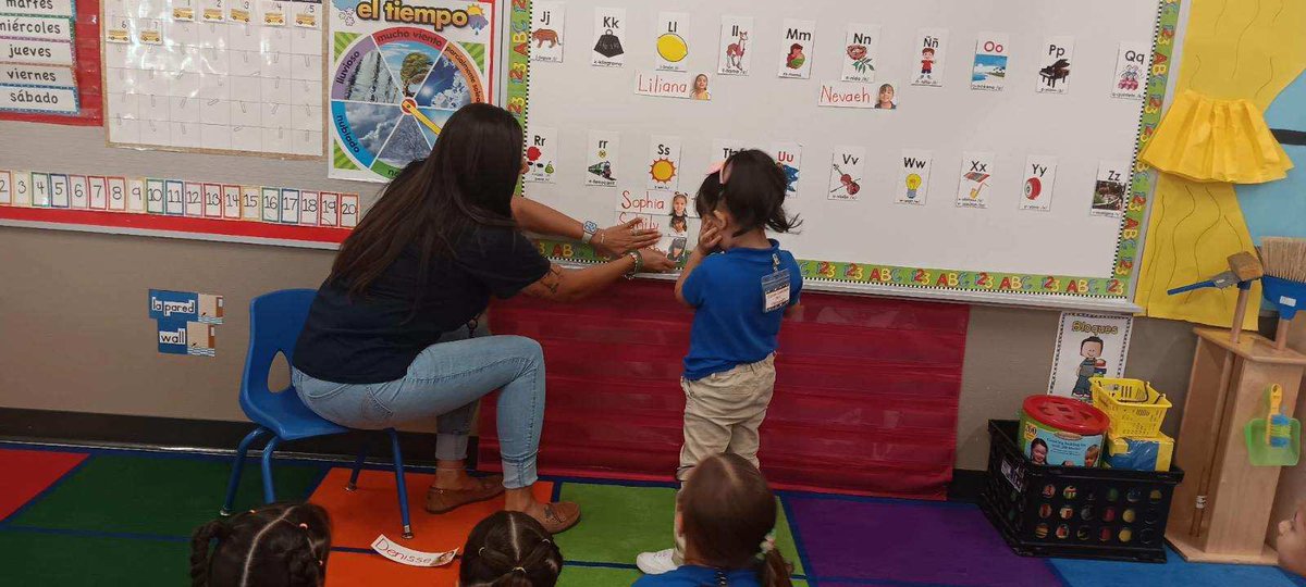 Building our letter wall! @Scotsdale_YISD @PK8Academics