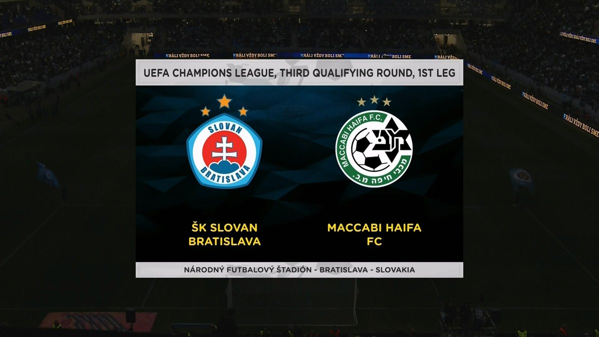 Full Match: Slovan Bratislava vs Maccabi Haifa