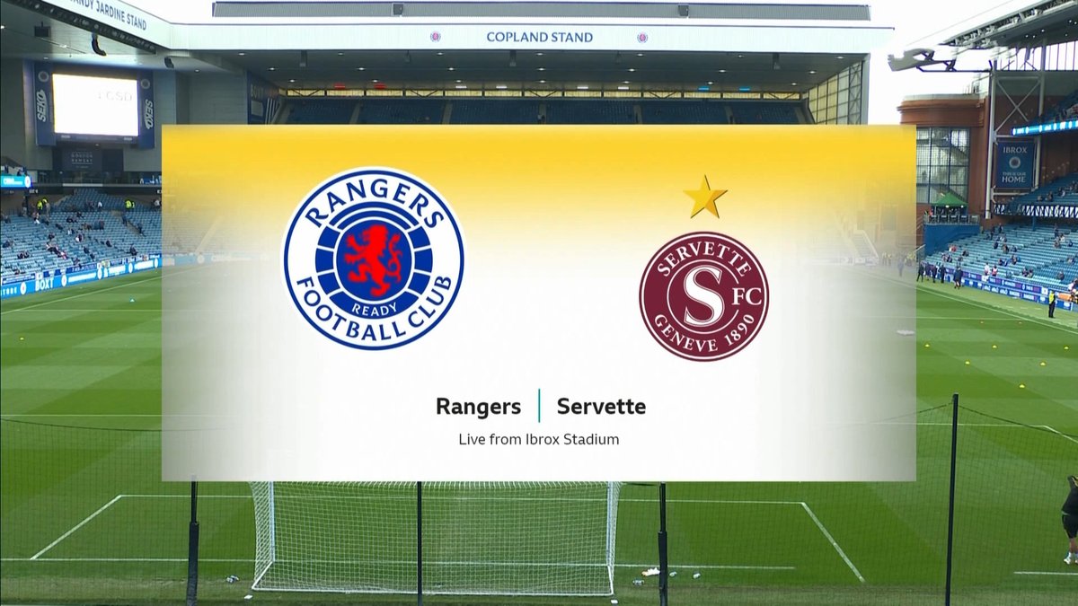 Full Match: Glasgow Rangers vs Servette