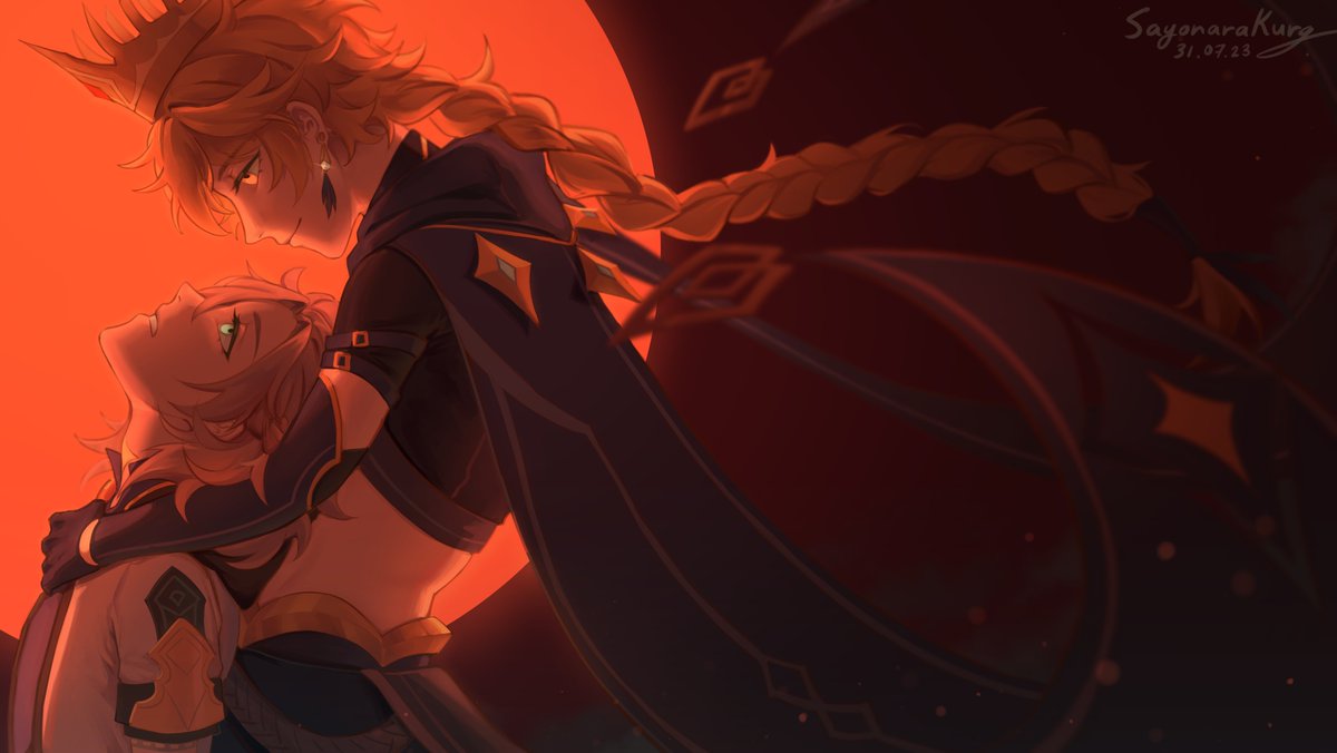 Sayonara_Kuro's tweet image. Day 6 - Khaenri&apos;ah

Gaze of the abyss
#AlbetherWeek2023 #Albether