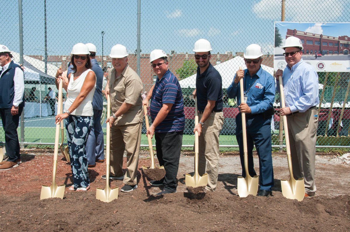hcstonline's tweet photo. Thanks to everyone who came today to celebrate the groundbreaking for the new Bayonne Vocational High School! The new school, being built in partnership with the Bayonne Public School District, will serve students from the county grades 9-12, and is set to open in 2024! https://t.co/rGh6FLr0kB