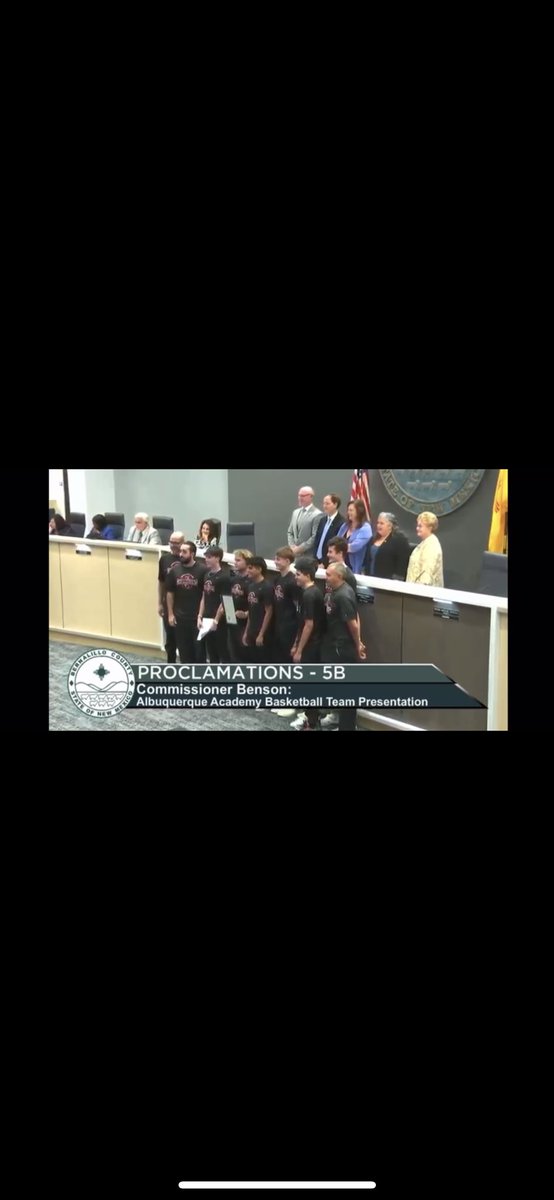 The Bernalillo County Commission recognized our state championship last night. I was honored to give the acceptance speech. Thank you Commissioners! Check it out below!
youtu.be/hXosQ-Wbg5c