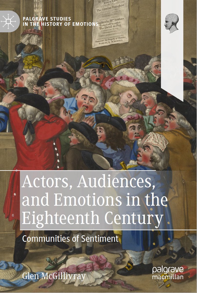ThinkEmotions's tweet photo. Congratulations on this brilliant historical ethnography @GlenMcGillivray — 'Actors, Audiences, and Emotions in the Eighteenth Century: Communities of Sentiment' is now available! https://t.co/yt2FEIyjdd