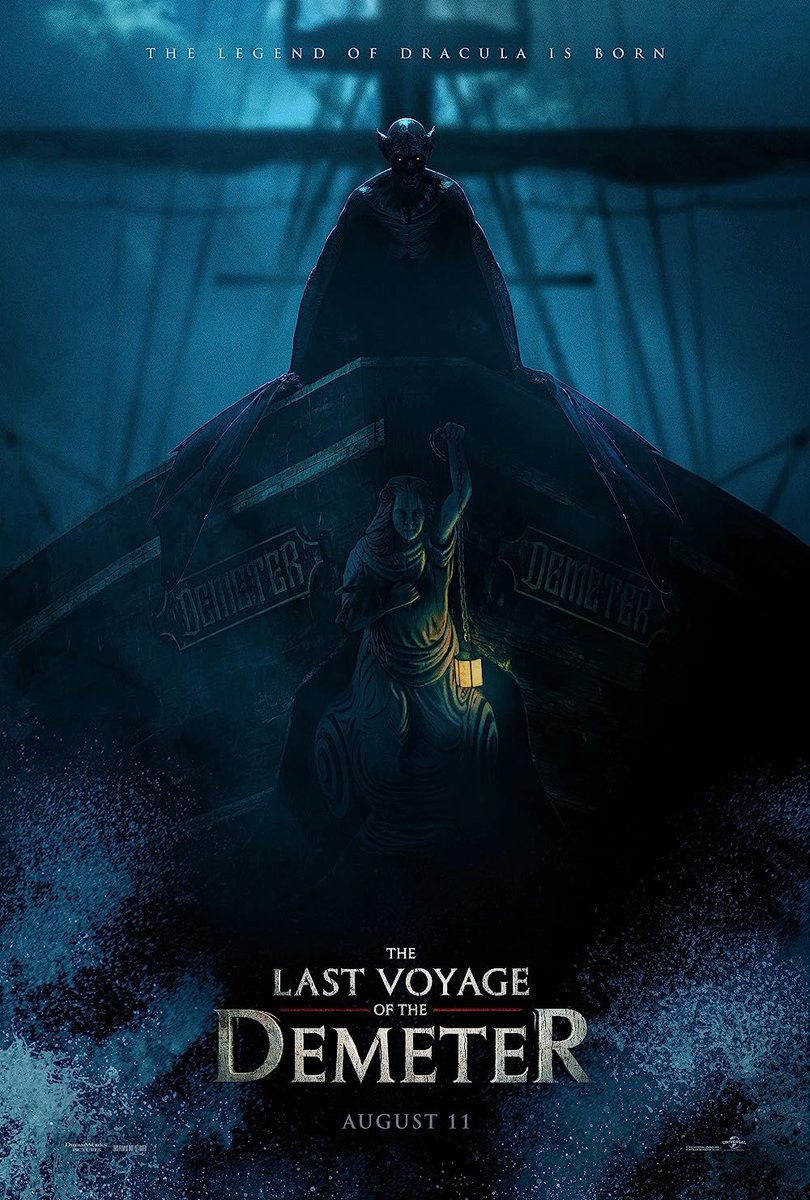 #NowWatching: THE LAST VOYAGE OF THE DEMETER (2023) #DemeterMovie