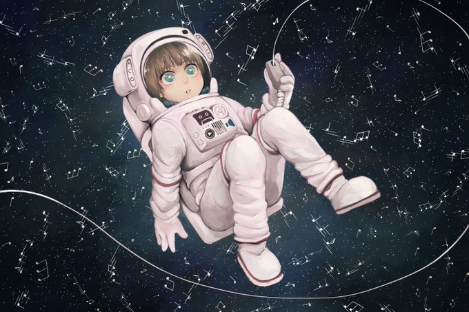 「blue eyes space helmet」 illustration images(Latest)
